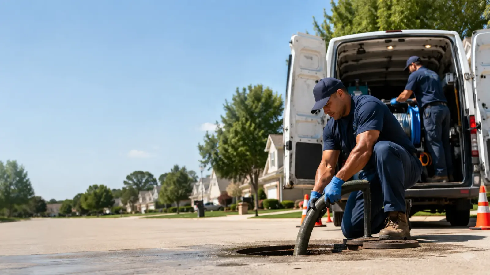 Sewer Backup Cleanup services in Larwill, IN